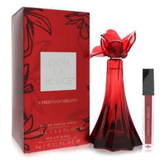 Christian Siriano Ooh La Rouge Eau De Parfum Spray + 0,21 oz Gloss à lèvres rouge par Christian Siriano