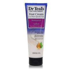 Dr Teal's Crème pour les pieds au sel d'Epsom pur Crème pour les pieds au sel d'Epsom pur avec beurre de karité, aloe vera et vitamine E par Dr Teal's