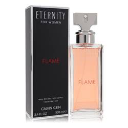 Eternity Flame By Calvin Klein, 3.4 Oz Edp Spray For Women