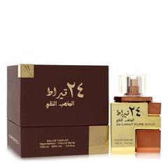 Lattafa 24 Karat reines Gold Eau de Parfum Spray (Unisex) von Lattafa