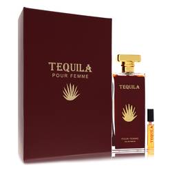 Tequila Pour Femme Red Eau De Parfum Spray + Gratuit 0,17 oz Mini EDP Spray Par Tequila Perfumes