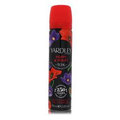 Spray parfumé pour le corps Yardley Poppy &amp; Violet par Yardley London